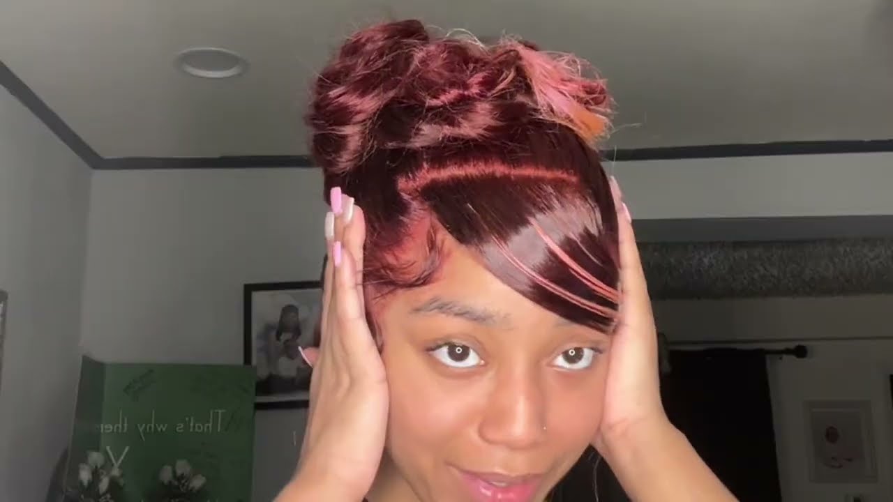 How to Dye Wig Black to Red FAST | Reuse Old Wigs | Bleach Bath | Watercolor Method | LBVD