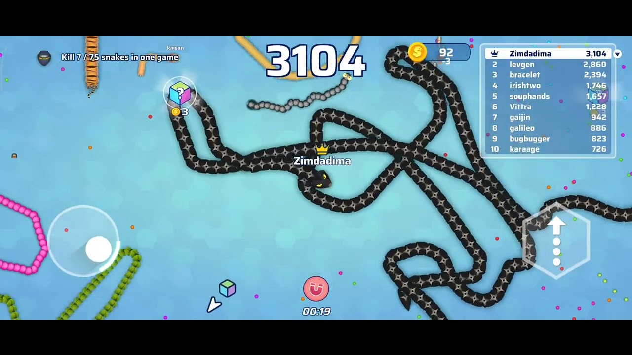 Я зробив собі челендж набрати 10 000 опита змійка але щось пішло не так 