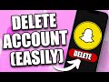 How to Delete Snapchat Account in 2024 (NEW UPDATE)