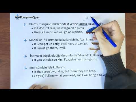 If Clause Type 1 Konu Anlatımı - Ders 60 - YouTube