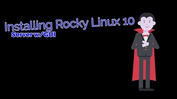 Rocky Linux 10-server met GUI