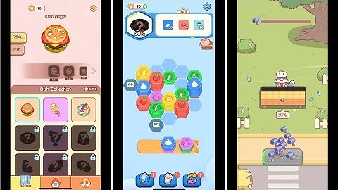 Hexa Food Sort -Hexagon Puzzle (IOS Gameplay)