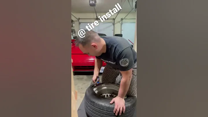 How to Mount tires at home