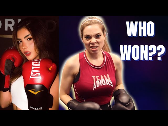 Andrea Botez Destroys Dina Belenkaya: Epic Boxing Highlights
