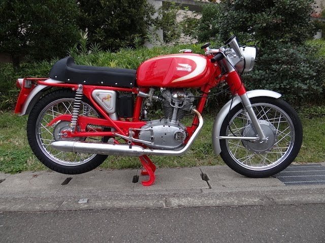 Ducati 250 Mach 1 1964 1:24 Motorrad Fertigmodell Die-Cast Metall 