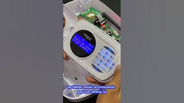 Como verificar a exibição de problemas na Central AMT 2018 E 3G