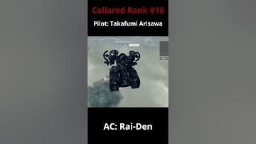 Fighting Collared rank 16 - Ranks with Tanks! - in Armored Core For Answer