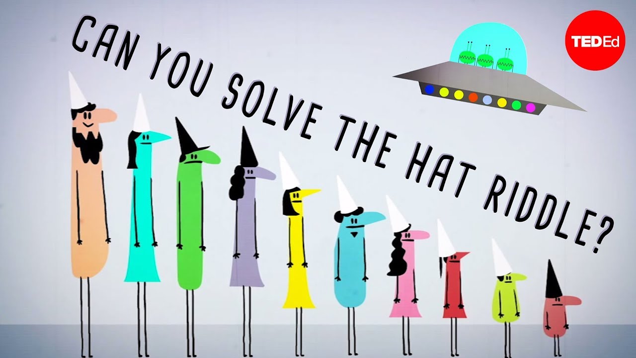 Can you solve the prisoner hat riddle? - Alex Gendler