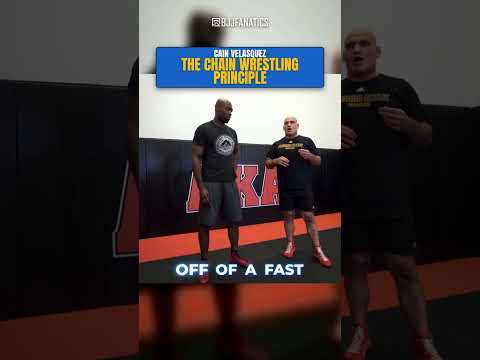 Cain Velasquez The Chain Wrestling Principle