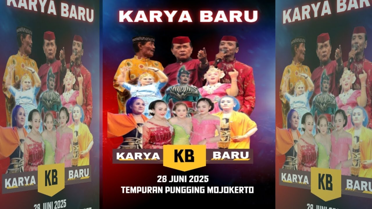 LUDRUK KARYA BARU LIVE SEDEKAH BUMI DESA TEMPURAN PUNGGING MOJOKERTO  28 JUNI 2025.