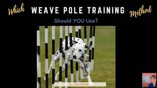 Weave Pole Webinar  9 Dog Agility Training Methods | Dog Agility | Dog Agility Training