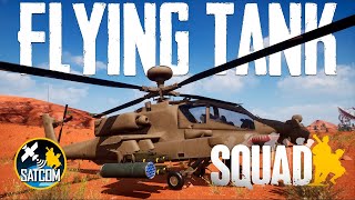 FLYING TANK | APACHE Gameplay on Tallil (SATCOM Mod) screenshot 5