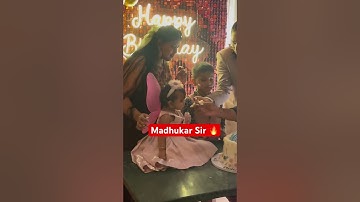 Madhukar Kotawe sir Celebrating Her Daughter’s Birthday 🎂 🥰 #madhukarsir #upsc #ias