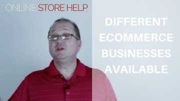 The Different Ecommerce Business Models Available to you.