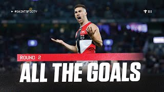 Round 2, 2023 | All the goals v Western Bulldogs