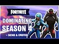 Dominating Fortnite Season 4 - New Skins & Emotes! (Fortnite Battle Royale)