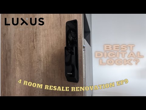 [4 ROOM MODEL A - 1988] THE BEST DIGITAL LOCK?!?! | 4 ROOM RESALE RENOVATION PROCESS EP9