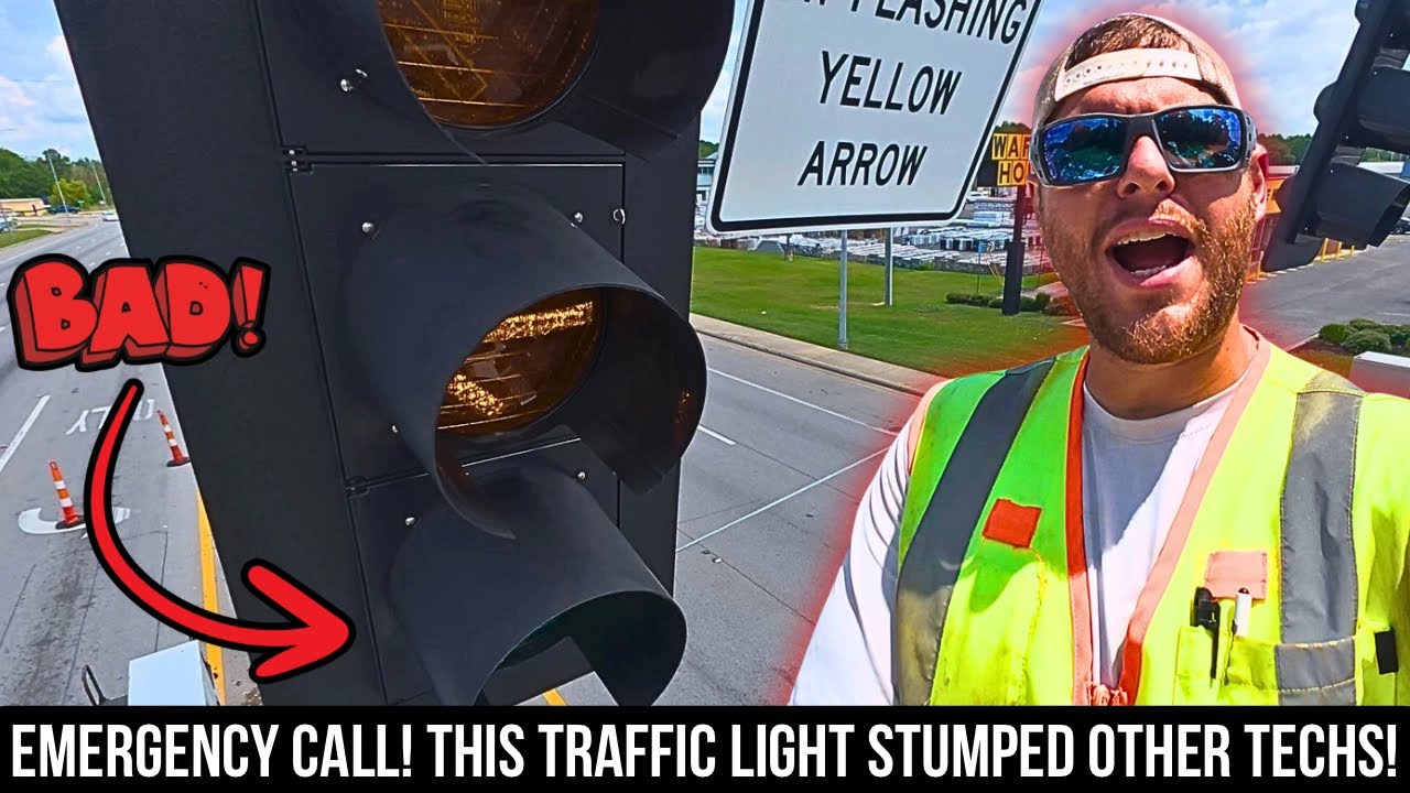 Emergency Call!! Fixing a Traffic Light No One Else Could Fix!