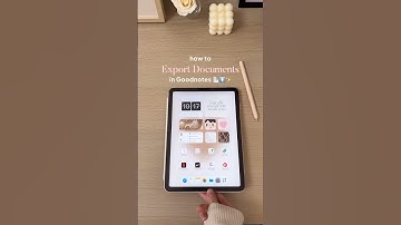 Goodnotes tip: How to Export Document 📝💡 #goodnotes #goodnotesplanner #ipadplanner #digitalplanner