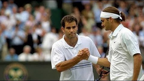 Federer vs Sampras 4th round Wimbledon 2001 - The passing of the torch (60fps)