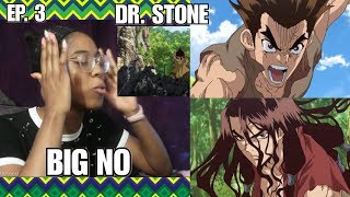 Senku's Plan  Dr. Stone Ep 3 Reaction - BiliBili