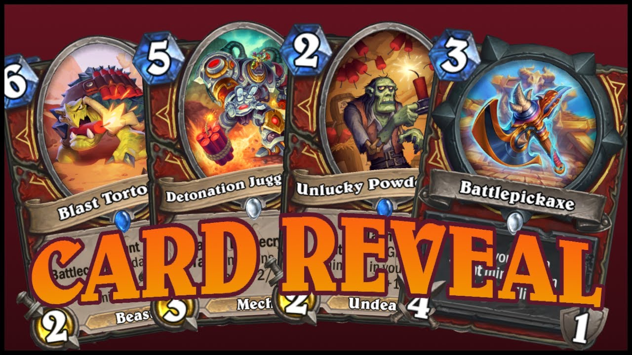 Showdown in the Badlands Expansion Card Reveal Schedule - Reveal Season  Starts October 19 - We Got Another Card Reveal! - Hearthstone Top Decks