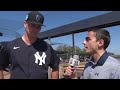 Trey Sweeney at Yankees Spring Training