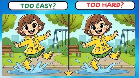 Spot The Difference : Can You Find Them All? [ Find The Difference #82]