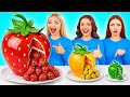 Big, Medium and Small Plate Challenge | Simple Kitchen Tricks by Multi DO Challenge