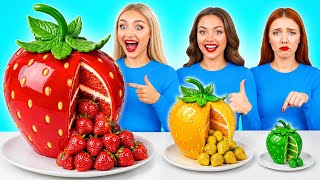 Celebrity Big, Medium and Small Plate Challenge | Simple Kitchen Tricks by Multi DO Challenge Wealth