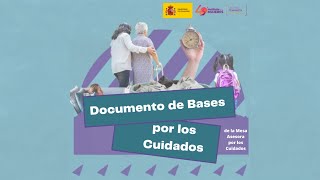 Documento de Bases por los cuidados