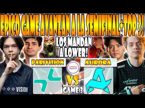 PARIVISION vs AURORA BO3[GAME 3] SATANIC, NOONE, 9CLASS VS NIGHTFALL, MIRA - PGL WALLACHIA SEASON 8