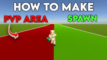 Spawn Protection and PVP Area in Minecraft Bedrock 1.21
