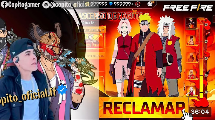 SACANDO TODA LA NUEVA COLABORACION DE NARUTO x FREE FIRE (| ES PERFECTA !!
