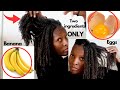 Banana Egg Mask for Hair growth| Split ends, Dandruff, Frizz, Shine &amp; Hair elasticity