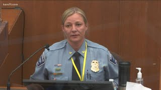 Derek Chauvin trial: Former Minneapolis police training commander Katie Blackwell testifies