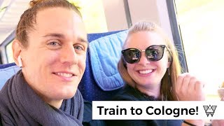 FIRST New Luggage train travel day to Cologne Germany!