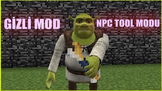 GİZLİ MOD OLAN NPC TOOL MODU (Minecraft) ALGKGaming