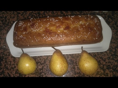 gateau-au-poire-chocolat-facile