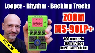 Zoom MS-90LP Plus: Is it really worth it? All about the looper with 100 presets and 13 hours of r...