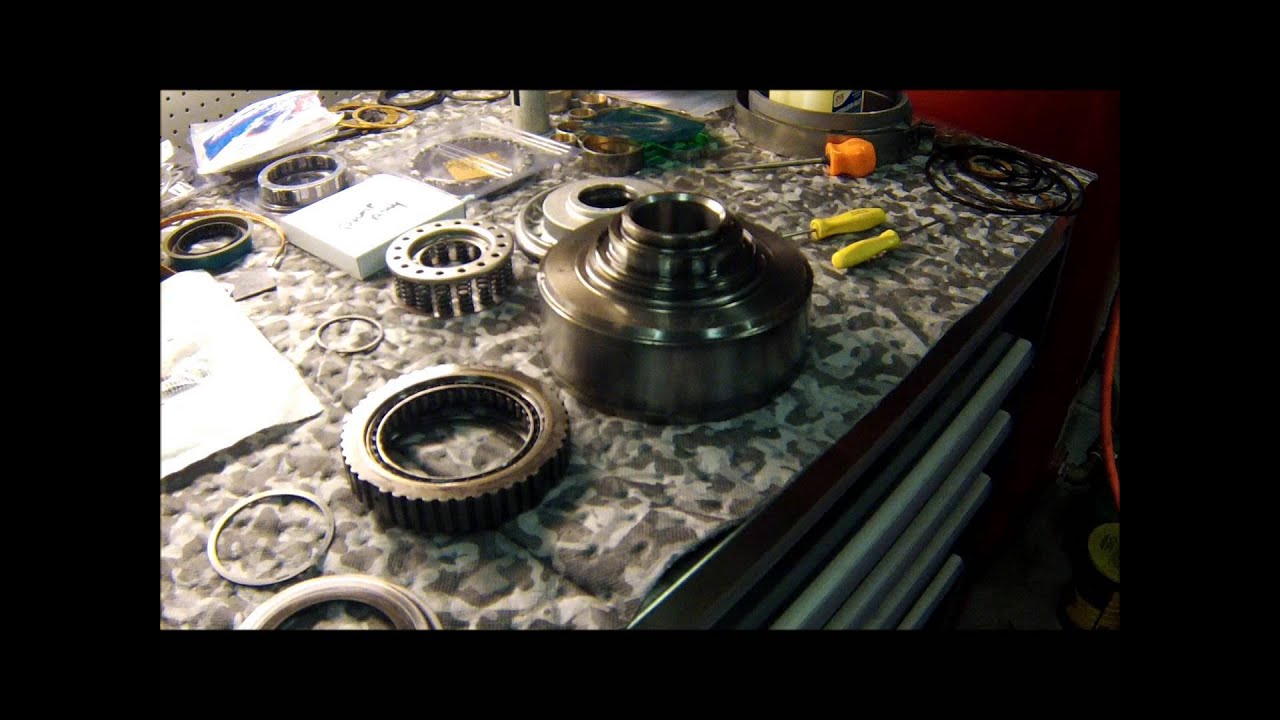 4L80E Transmission rebuild part 2 - YouTube