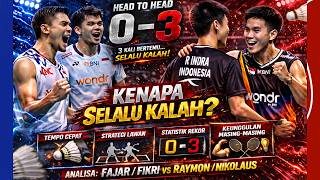 FAJAR / FIKRI 0-3 RAYMOND / NIKOLAUS! KENAPA SELALU KALAH? (Analisa 2 Menit) ⭐