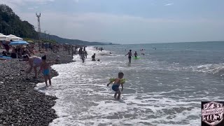 Сочинский район,Аше.Чёрное море.Лучшее место для отдыха с детьми и тихие вечера #сочи #дети