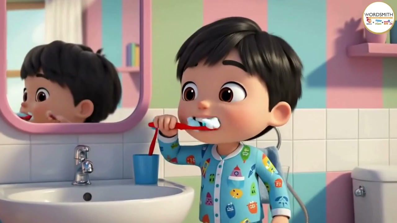 ஒழுக்கம் பாடல் | Good Habits Song in Tamil 🌱 | Kids Tamil Rhymes | Singapore | wordsmith