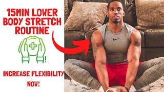 15Min Lower Body Stretch Routine Muscle Relief And Recovery