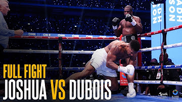 Anthony Joshua vs Daniel Dubois FULL FIGHT | Early KO SHOCKS Wembley Stadium in World Title Showdown