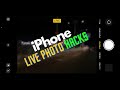 How to capture live photo in iphone  tutorial  iphone photography