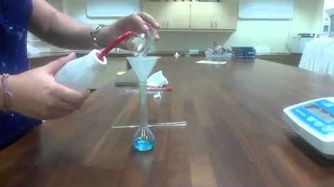 Preparing  a solution from a solid solute