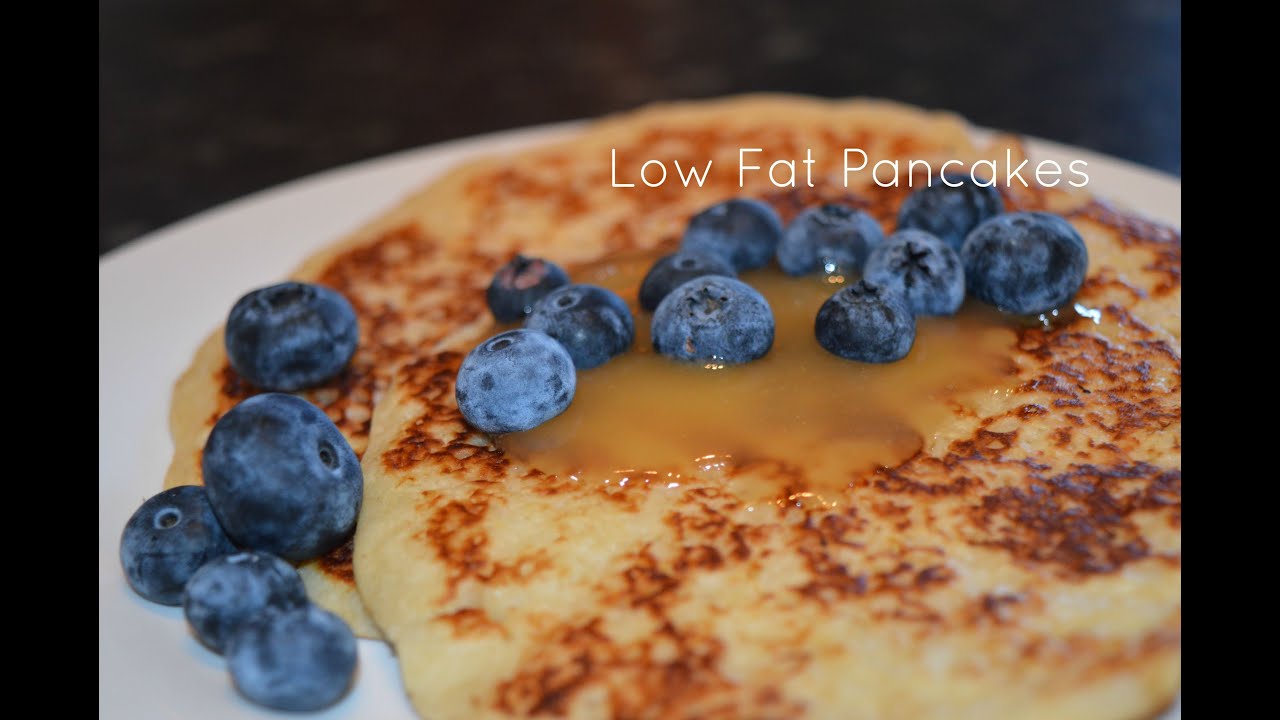 Low fat American Pancakes Easy Breakfast YouTube