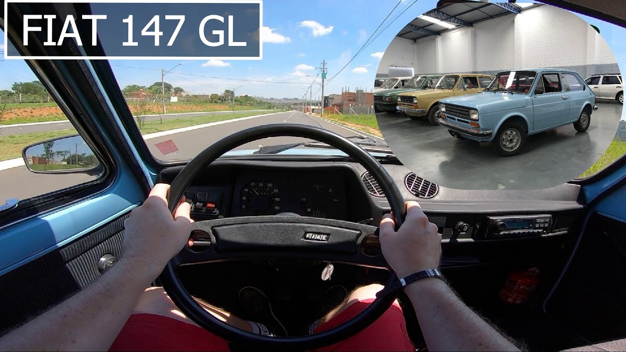 FIAT 147 GL | The Gentleman Driver POV
